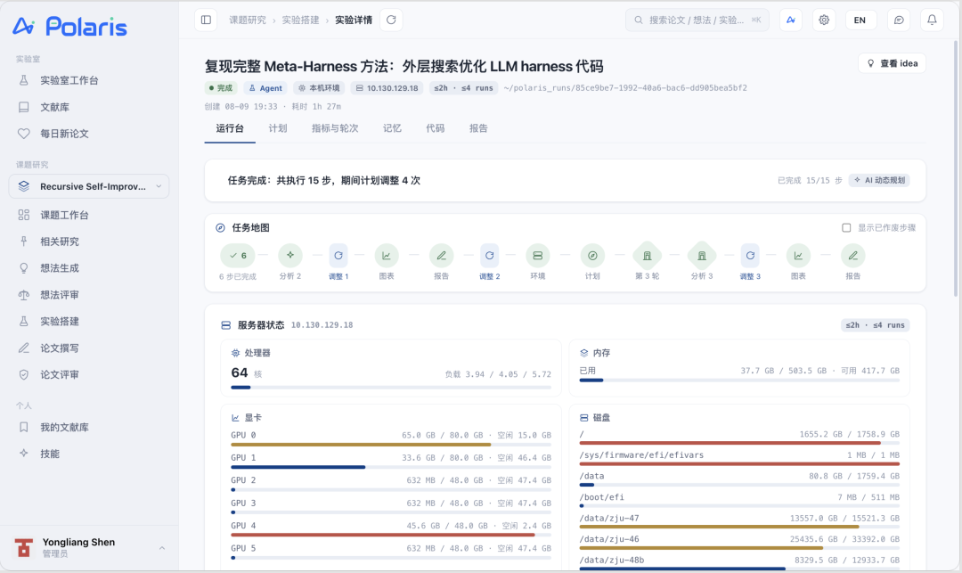 浙大团队开源AI科研智能体Polaris：让AI与你一起做研究图7