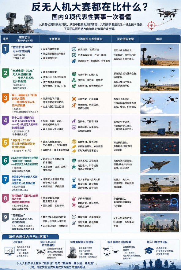 读懂“智防护空2026”无人机对抗赛的信号,国内需要重点关注这30家反无人机公司图4