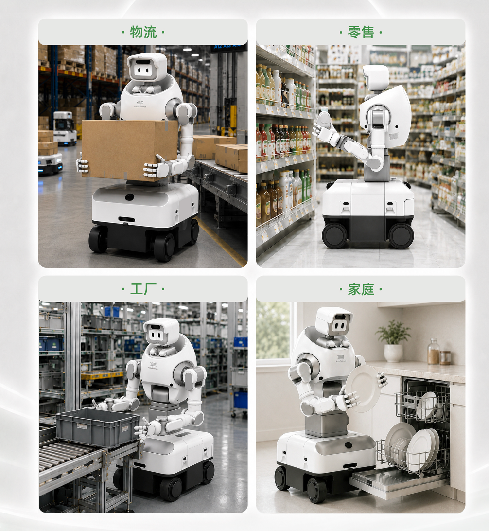 RoboScience机器科学发布轮式仿人形机器人REX G1，打造新一代具身生产力伙伴图6