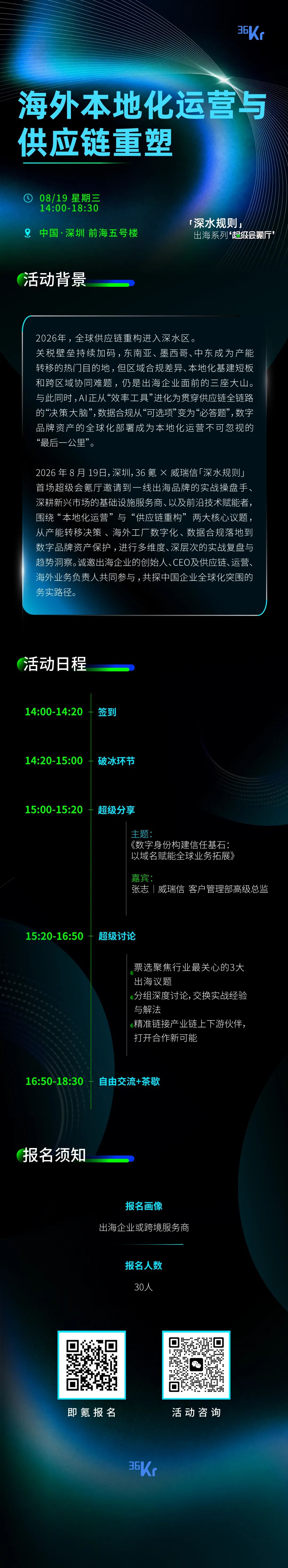 全球供应链重构关键期，出海企业的本地化实战与挑战丨超级会氪厅图7