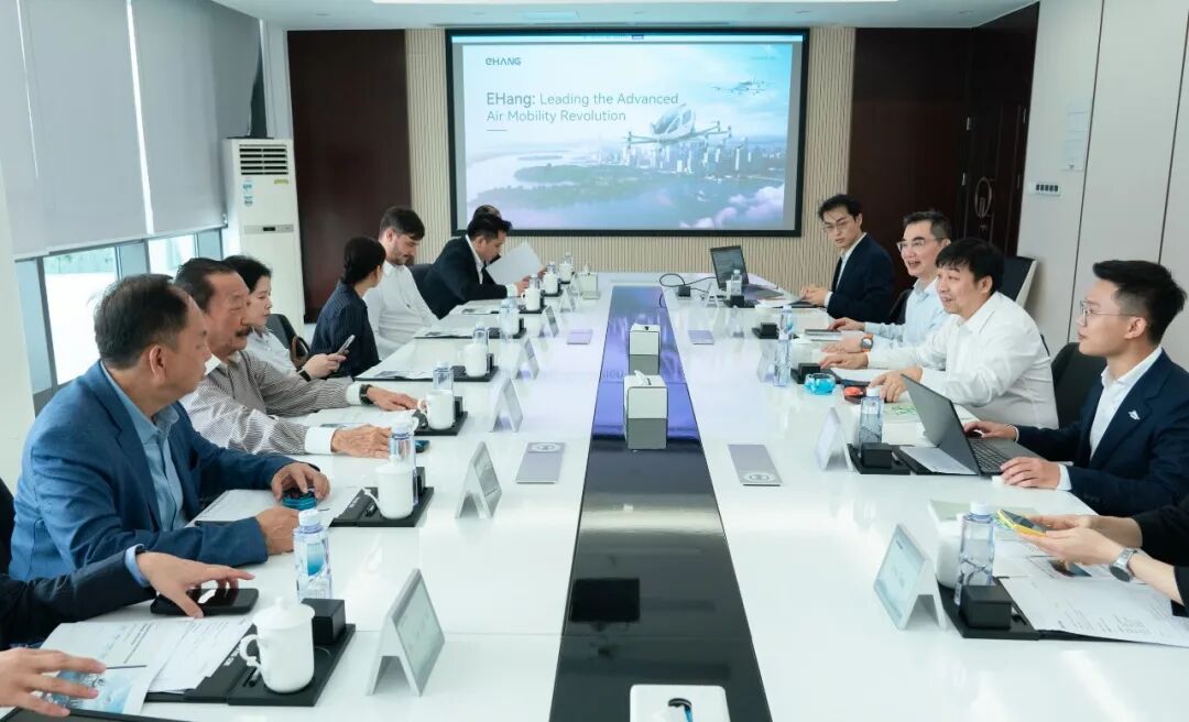 马来西亚成功集团到访亿航智能参观交流,共探东南亚低空行业发展丨低空企业图6