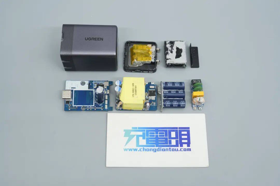 拆解报告：绿联Nexode Air美标100W USB-C氮化镓快充套装图53
