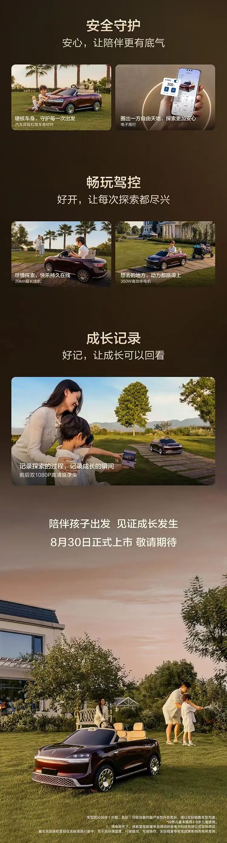 15800元!鸿蒙智行问界儿童车开启预售图4