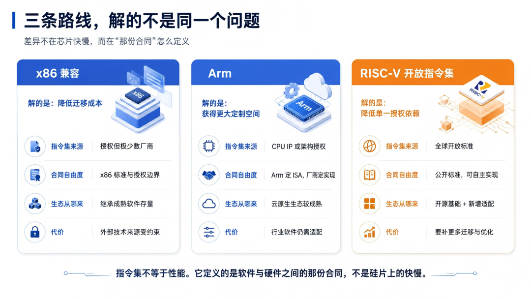 服务器换心脏换的是指令集,x86、arm和RISC-V谁更胜一筹?图3