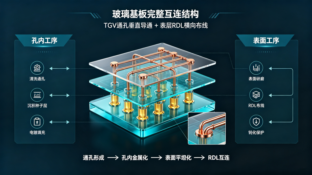 别再把TGV通孔、RDL布线与通用PVD混为一谈图5