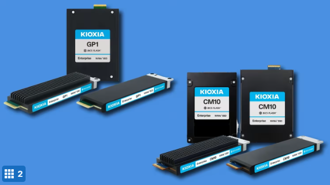 IOPS 1000万次！铠侠展示PCIe 6.0 SSD!图3
