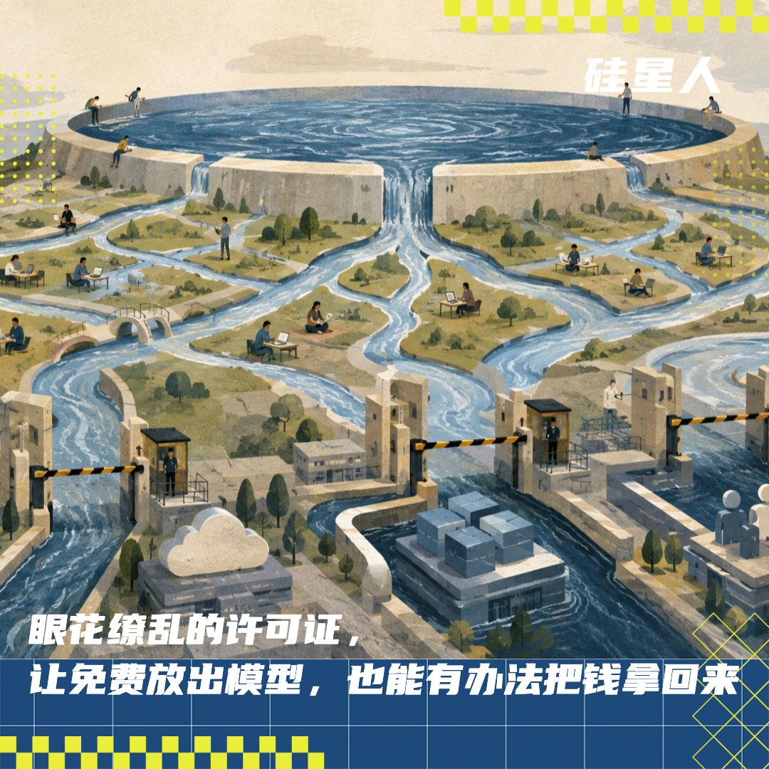 开源模型们不想让所有人都免费使用了图1