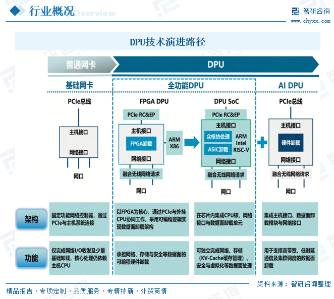 2026年中国数据处理器（DPU）芯片行业政策、产业链、市场规模及趋势分析：英伟达等海外厂商仍然占据主导地位[图]图5
