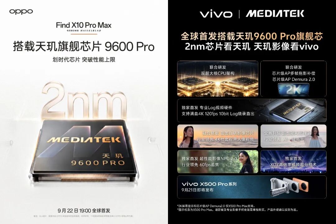 联发科发布天玑9600Pro/9600M | OriginOS7来了 你更新了吗？图5