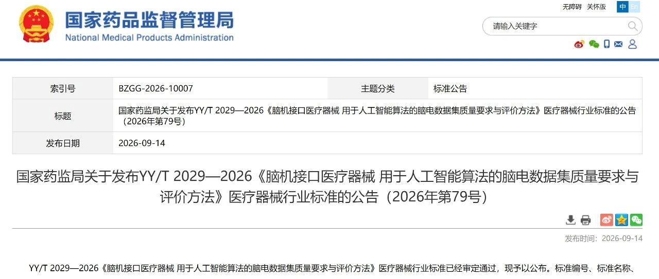 全网刷屏的脑机接口第三份标准，为什么这么火？