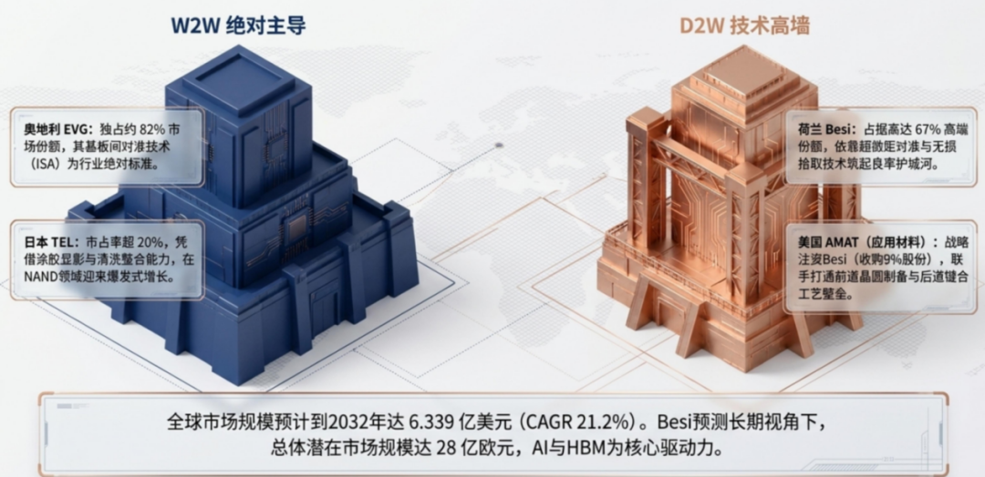 W2W vs D2W，混合键合赛道全球格局与国产机会在哪？图3