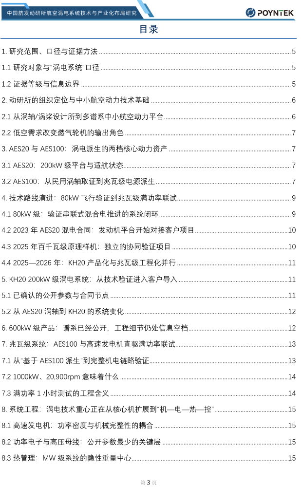 【免费领取】中国航发动研所航空涡电系统技术与产业化布局研究报告图4