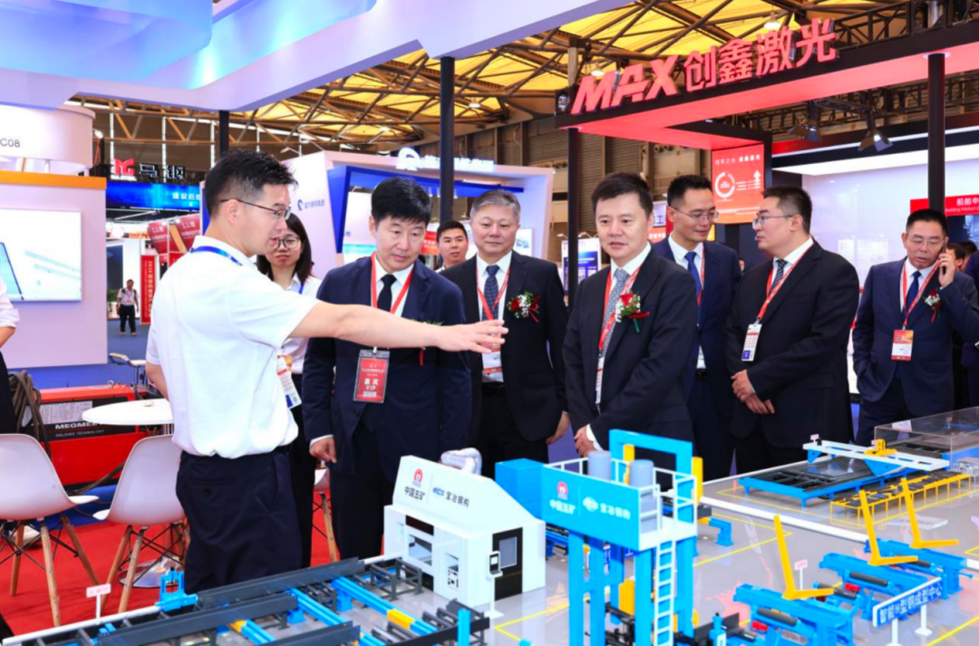 第二十四届中国国际冶金工业展览会和第三届钢结构建筑产业链展览会开幕图11