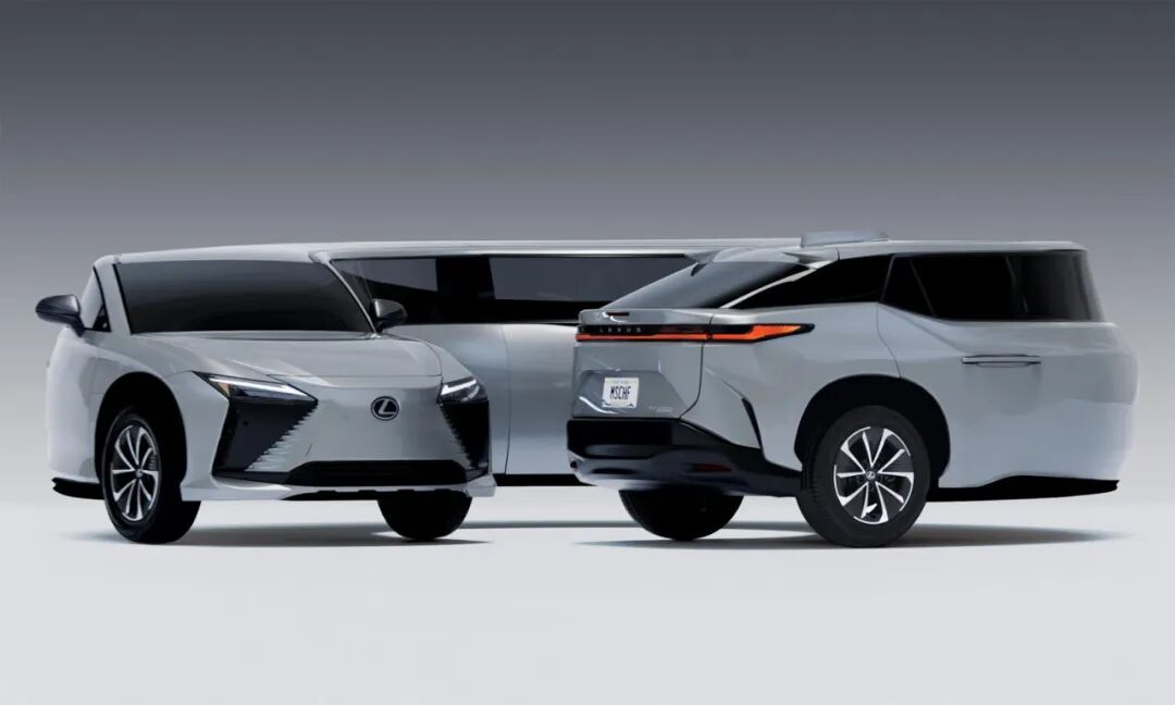 LEXUS发布两款新车:一个是圆环、一个有点扭……图5