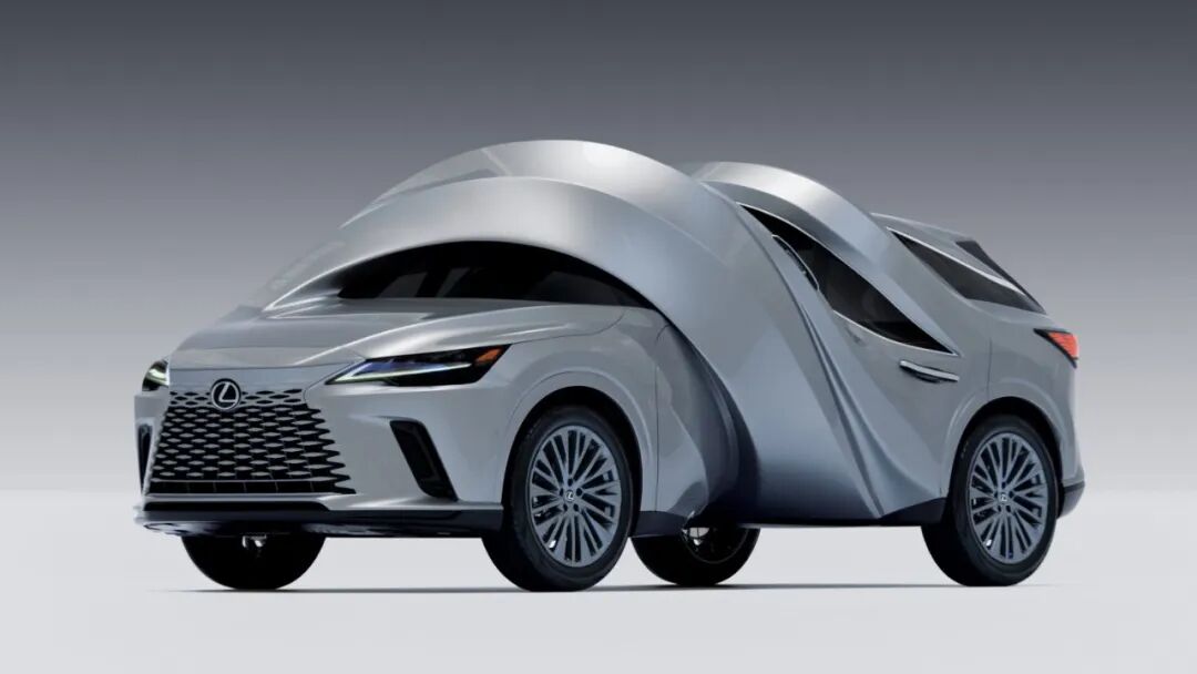 LEXUS发布两款新车:一个是圆环、一个有点扭……图9