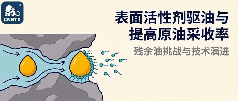 表面活性剂驱油与提高原油采收率(1/4): 残余油挑战与技术演进