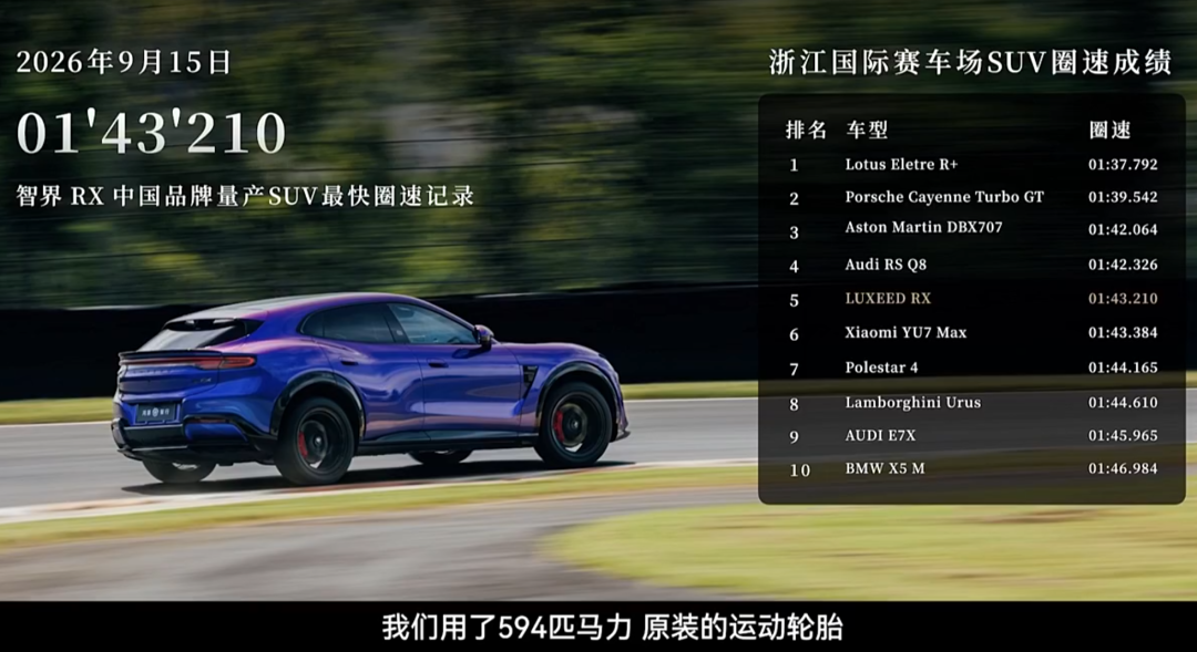 25.98万起的智界RX,就是冲着小米YU7来的。图14