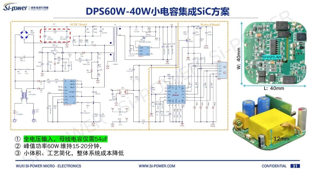 砍掉大电容,硅动力用SiC+ZVS做小型化快充!图14