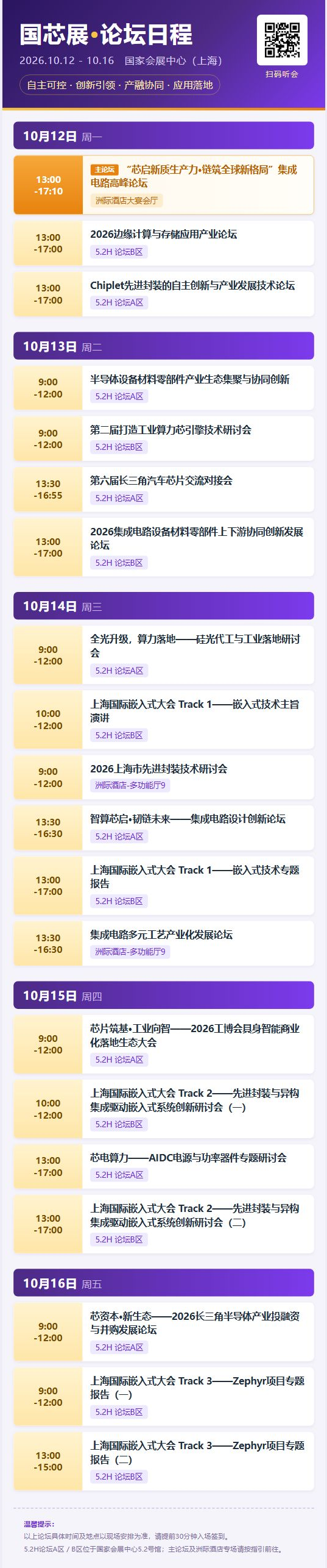 倒计时5天!中国工博会集成电路展(国芯展)同期活动排期出炉,5天日程一文收藏图5