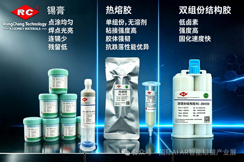 AI+AR智能眼镜轻薄化靠什么？结构件、材料、高速传输、充电配套等核心零部件集中亮相2026深圳国际AI+AR智能眼镜产业展图36