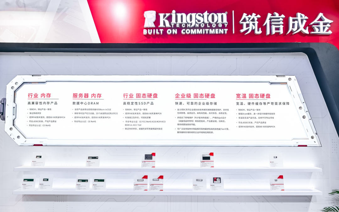存储聚力智造未来:工博会探展金士顿,读懂To-B存储的长期主义与生态共建图1