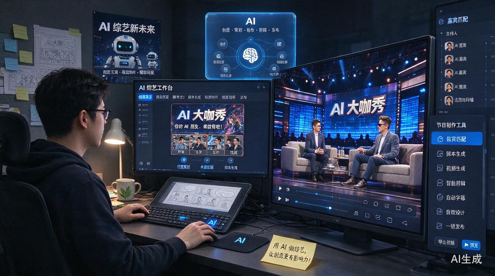下一个风口，是AI综艺？图1