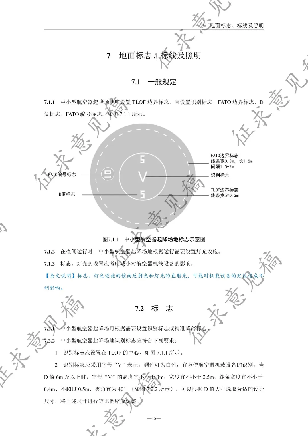 民航局低空安全司发布《中小型无人驾驶航空器起降场地技术要求(征求意见稿)》丨附全文下载图21