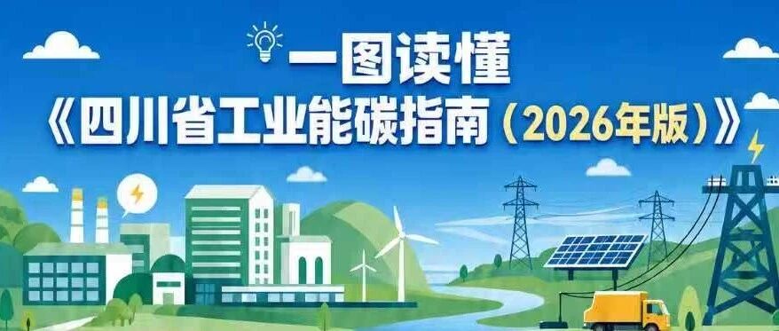 《四川省工业能碳指南（2026年版）》发布