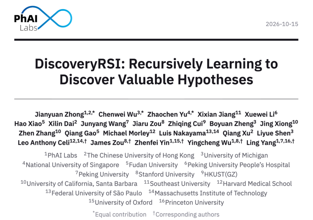直播中｜Claude垫底，GPT表现不佳，PhAI Labs用DiscoveryRSI探索科研Agent自我进化图3