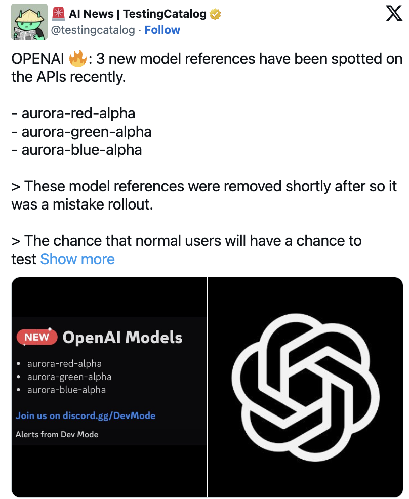 OpenAI三款新模型被扒！Fable 5.5都快来了，憋半天就这？图5