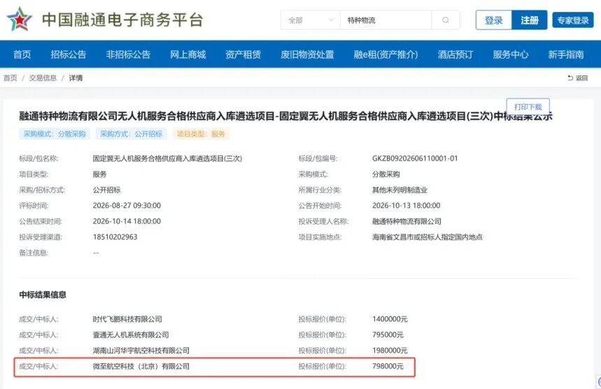 晔生航空广交会上4款新品全球首发,微至航空中标并试航粤琼无人机跨海货物运输航线图4