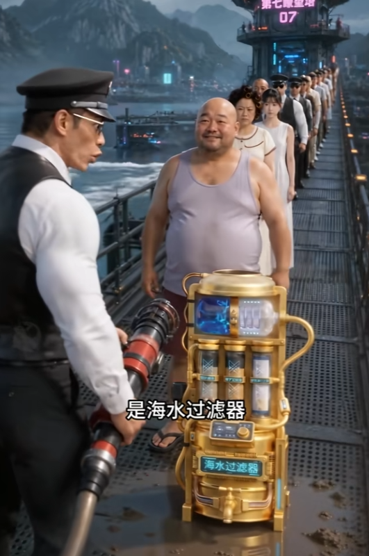 疯狂水世界进入广告业,仿佛龙卷风摧毁停车场。图11