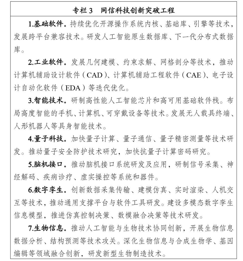 刚刚！国家信息化“十五五”规划：提高芯片先进制程制造能力图6