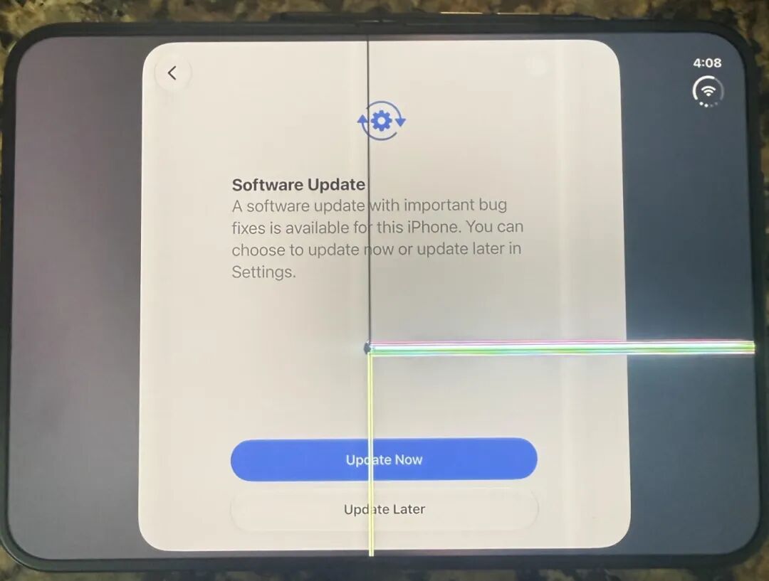 苹果确认部分 iPhone Duo 内屏存在问题!受影响用户可免费换机图2
