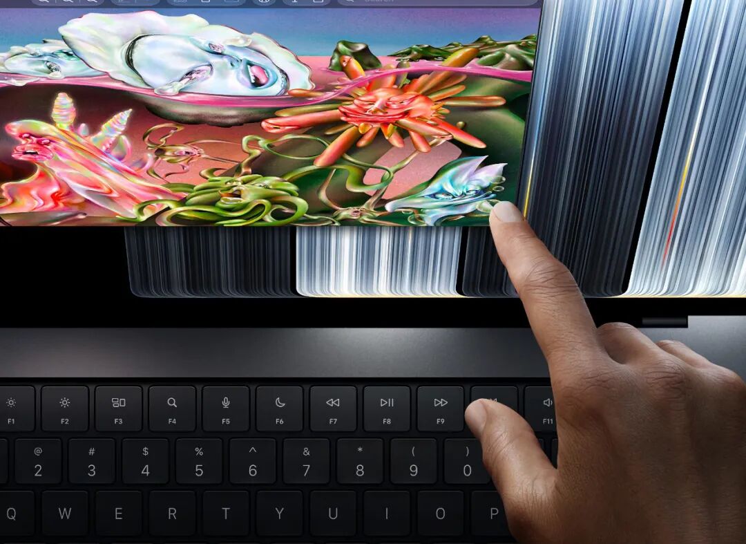刚刚，MacBook 进入触屏时代，顶配卖到 11 万 | 现场上手图9
